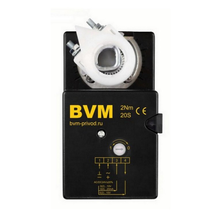 Электропривод BVM TM230-SR-2 для воздушных клапанов