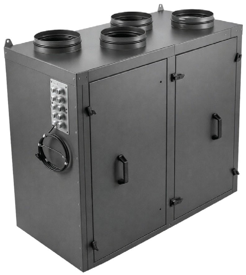 Приточно-вытяжная установка с роторным рекуператором RWN-RR-5500(50c)-ЕС(B500)-НЕ13,5-Classic(N)