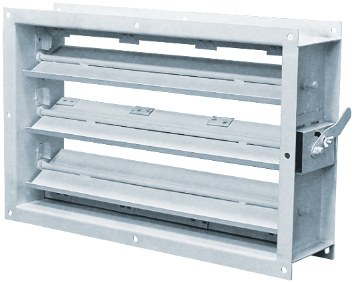 Заслонка взрывозащищенная прямоугольная АЗД 193