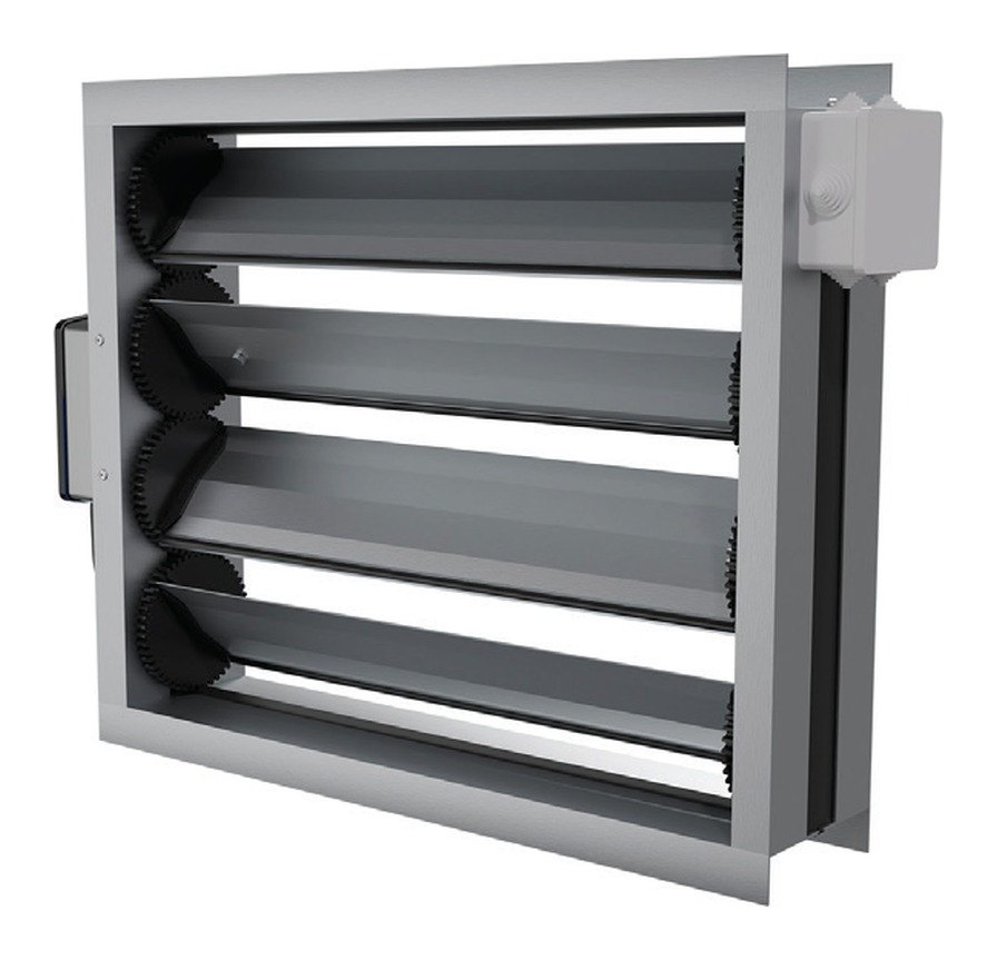 Воздушный клапан с электроподогревом ВКп 1500×1000 Воздушный клапан с электроподогревом ВКп 1500×1000
