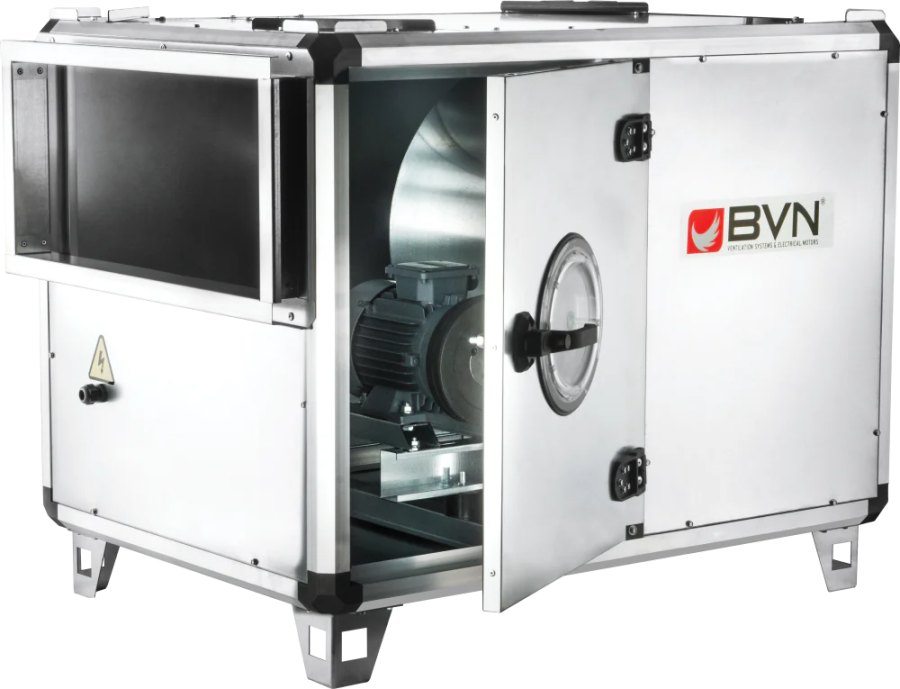 Приточная установка с ремённым приводом BHV-R 400