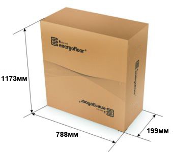Плита Energofloor Pipelock 30 мм, 0,7×1,1 м